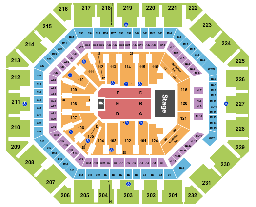 Mortgage Matchup Center Fleetwood Mac Seating Chart